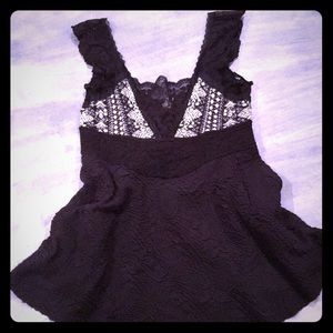 Free People fun top.